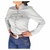 CAMISETE FEMININO TXC SLIM CUSTOM-X LISA CLÁSSICA CINZA