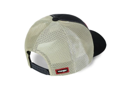 BONÉ WRANGLER PRETO TELA BEGE ESTADO DO TEXAS WRG 47 - comprar online