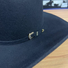 CHAPEU PRALANA ARENA AMERICAN FELT ABA 11 QUADRADA PRETO - loja online