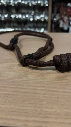 CABRESTO DE CORDA C/ CABO REFORÇADO MARROM SELARIA GUIMARÃES - comprar online