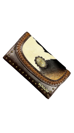 CARTEIRA GOYAZES BOVINA ATLANTA CAFE/MUSTANG C-2511