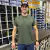 CAMISA MASCULINA GOLA POLO THANKFIELD BORDADA VERDE MILITAR - comprar online