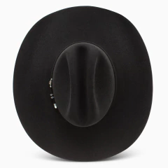 CHAPÉU IMPORTADO ORIGINAL BLACK RESISTOL 6X USTRC COWBOY HAT - loja online