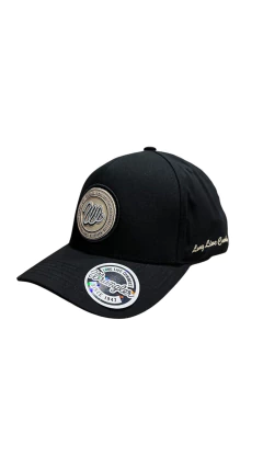 BONÉ WRANGLER PRETO LOGO BEGE NEOM LONG LIVE COWBOYS