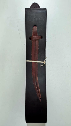 CONTRA LÁTEGO COURO MEIO CURTUME 4,51CM ESPESSURA COR:PRETO