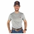 CAMISA THANKFIELD MASCULINA BÁSICA MESCLA CLARO