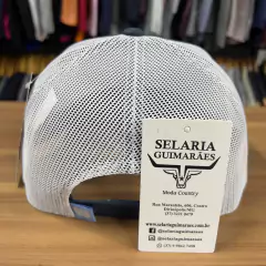 BONÉ CINCH IMPORTADO ORIGINAL SNAPBACK MARINHO LOGO FRONTAL - SELARIA GUIMARÃES