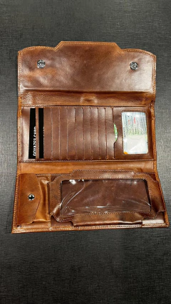 CARTEIRA GOYAZES BOVINA COURO DALLAS FURTA COR C-2518 na internet