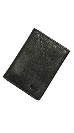 CARTEIRA GOYAZES COURO PIT STOP PRETO C-2204