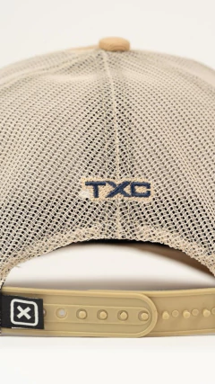 BONÉ TXC HIGH STRAP SARJA BORDADO #409 TELINHA LOGO AREIA - comprar online