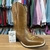 BOTA TEXANA MASCULINA COURO LEGÍTIMO LÁTEGO CAFÉ na internet