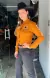 CAMISA RADADE RODEO WESTERN FEMININA MOSTARDA - loja online