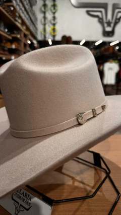 CHAPÉU LONE STAR IMPORTADO ORIGINAL SILVER HEELS ABA 10,5 - SELARIA GUIMARÃES