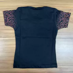 T-SHIRT OX HORNS FEMININA INFANTIL COM STRASS ESTAMPA SELA na internet