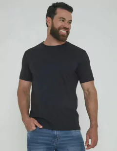 CAMISETA TXC MASCULINA CLASSIC LOGO BORDADO PRETO - comprar online