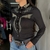 CAMISETE MINUTY FEMININA PRETA BORDADA THERMO BRILHO STRASS na internet