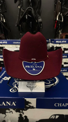CHAPÉU PRALANA ARENA NEW ABA 11 QUADRADA VINHO - SELARIA GUIMARÃES