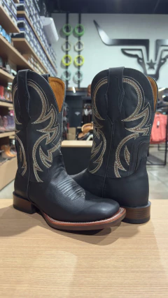 BOTA TEXANA GOYAZES MASCULINA SOLADO POWER PRETO BLACK DALLAS na internet