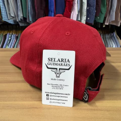 BONÉ TXC #411 CUSTOM BORDADO VERMELHO FECHAMENTO VELCRO - SELARIA GUIMARÃES