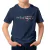 CAMISA MASCULINA INFANTIL AZUL MARINHO ESTAMPADA