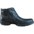 BOTA ANATOMIC GEL FLOATER PRETO ZÍPER PALMILHA EXTRA MACIA