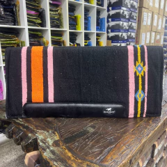 MANTA NAVAJO COMBAT BOOTS HORSE 30X32 PRETO/ROSA/VERMELHO na internet