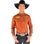 CAMISA RADADE RODEO WESTERN MASCULINA MARROM