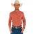 CAMISA WRANGLER MANGA LONGA XADREZ MASCULINA VERMELHO BRANCO