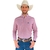 CAMISA WRANGLER MANGA LONGA XADREZ MASCULINA VERMELHO AZUL