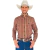 CAMISA WRANGLER MANGA LONGA XADREZ MASCULINA VERMELHO PRETO