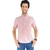 CAMISA MASCULINA TXC MANGA CURTA 100% ALGODÃO ROSA GOIABA