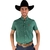 CAMISA TXC MASCULINA XADREZ CURTA VERDE E BRANCO