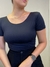 Blusa Decote Costas Poliamida