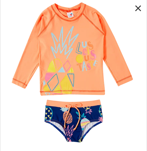 Conjunto biquini abacaxi moda praia - Tip Top - comprar online