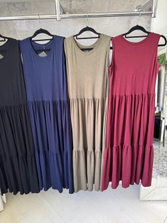 Vestido longuete viscolycra | regata na internet