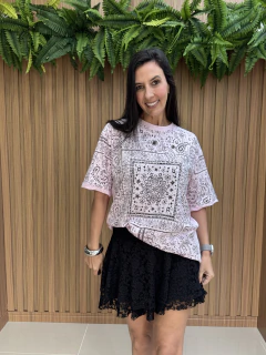 Shorts-saia em renda - comprar online