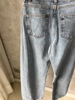 Calça jeans barrel | mini fenda - comprar online