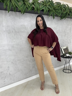 Calça alfaiataria | reta - comprar online