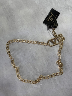 Cinto corrente dourado | fivela inspired