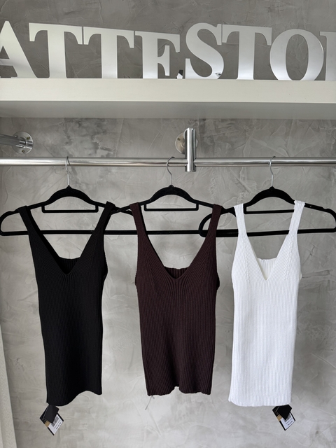 Regata tricot alcinha - comprar online