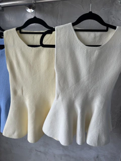 Blusa peplum modal | alça larga na internet