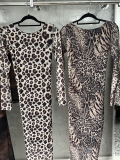 SALDO • Vestido tule longo | decote costas