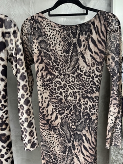 SALDO • Vestido tule longo | decote costas - loja online
