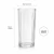 Jogo com 6 Copos Longos de Vidro Transparente 310ml na internet