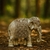 Escultura Elefante Prata - 14x6x10cm - comprar online