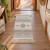 Tapete de Tecido Boho com Franjas 50x80cm - loja online
