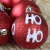 Bolas de Natal Vermelha 5 peças - Hohoho 7cm - comprar online