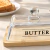 Manteigueira de Vidro com Base de Bambu – Butter - loja online