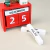Enfeite Natalino Calendário Vermelho 7,2x3,5x14cm na internet
