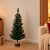 Árvore de Natal com Base de Tronco de Madeira 1,20m - Grande - comprar online